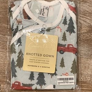 Copper Pearl Knotted Gown - Kringle